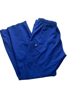 Wonder Wink Blue scrub pants